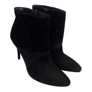 NEW Stuart Weitzman Size 8.5 Suede Ankle Boots Pointed Toe Stiletto Heel Booties